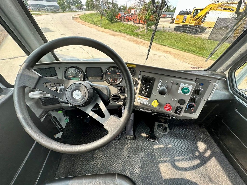 Dashboard shot of TICO Pro Spotter truck
