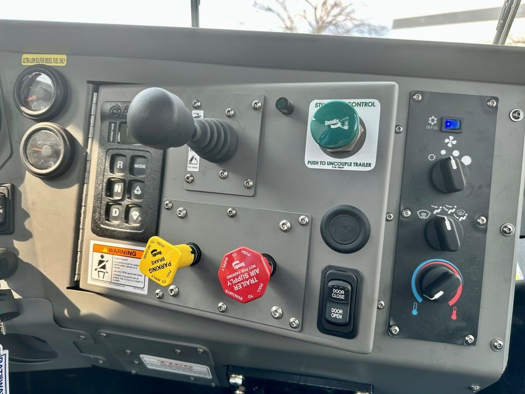 Dashboard shot of TICO Pro Spotter truck